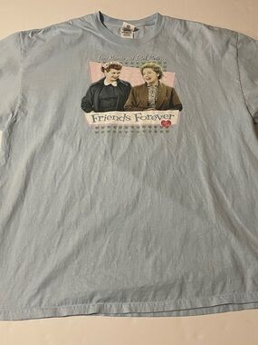 Gildan Light Blue 'Friends Forever' Graphic Tee - Short Sleeve